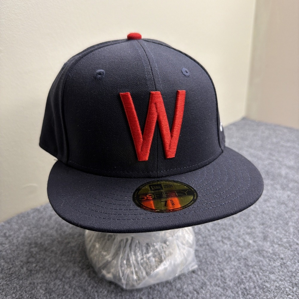 New Era Washington Nationals Navy Blue 59fifty Hat 7 5/8 Baseball